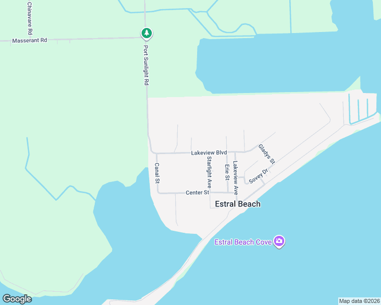 map of restaurants, bars, coffee shops, grocery stores, and more near 7226 Lakeview Boulevard in Charter Township of Berlin