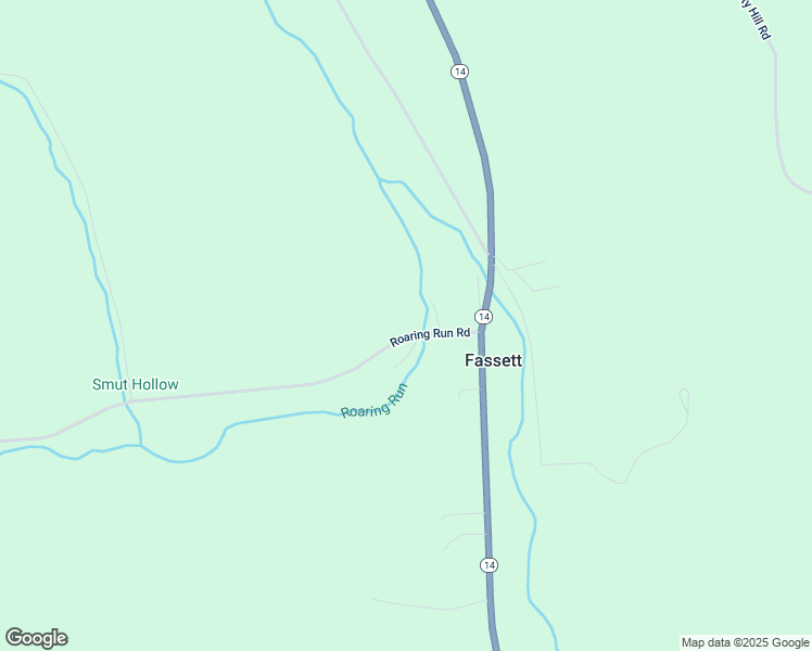 map of restaurants, bars, coffee shops, grocery stores, and more near 6355 Roaring Run Road in Gillett