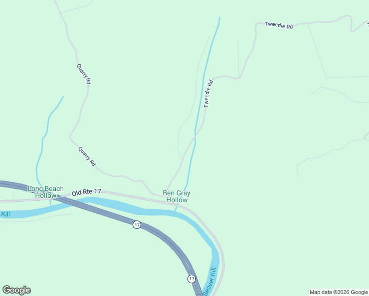 map of restaurants, bars, coffee shops, grocery stores, and more near 315 Tweedie Road in East Branch