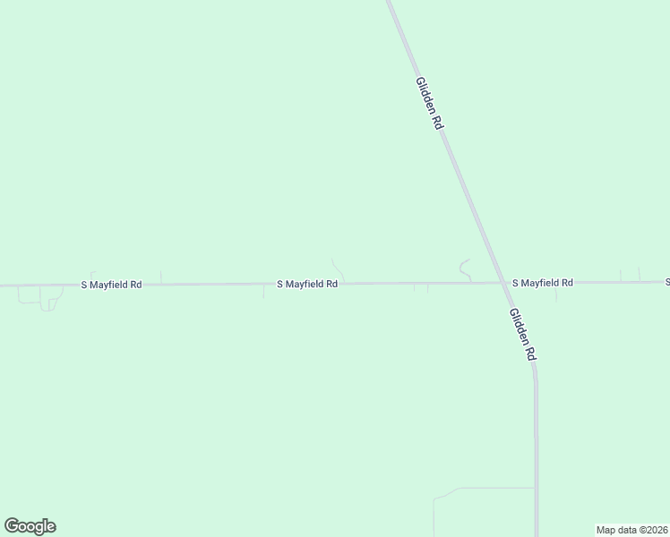 map of restaurants, bars, coffee shops, grocery stores, and more near 8515 South Mayfield Road in DeKalb