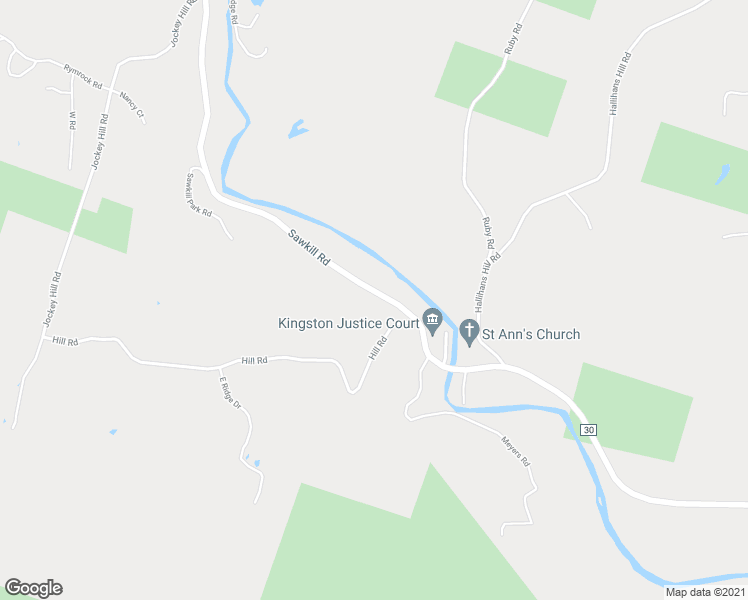 map of restaurants, bars, coffee shops, grocery stores, and more near 959 Sawkill Road in Kingston