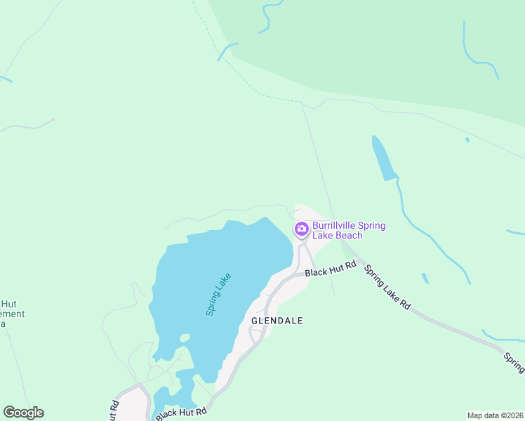 map of restaurants, bars, coffee shops, grocery stores, and more near 134 North Shore Drive in Burrillville
