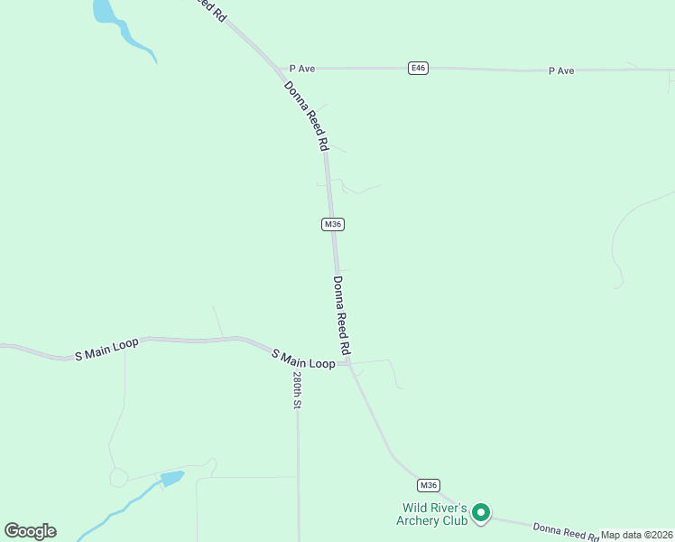 map of restaurants, bars, coffee shops, grocery stores, and more near 2555 Donna Reed Road in Denison