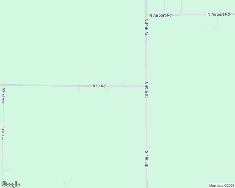 map of restaurants, bars, coffee shops, grocery stores, and more near 5003-5047 839 Road in Norfolk