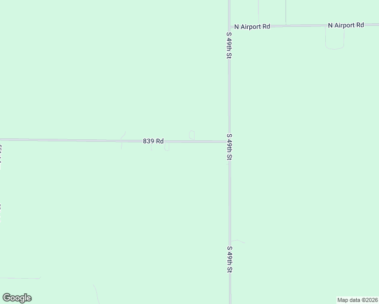 map of restaurants, bars, coffee shops, grocery stores, and more near 5003 839 Road in Norfolk