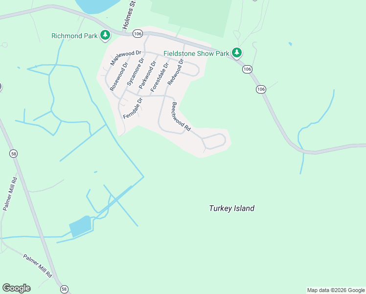 map of restaurants, bars, coffee shops, grocery stores, and more near 90 Redwood Drive in Halifax