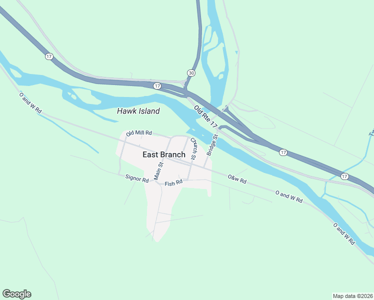 map of restaurants, bars, coffee shops, grocery stores, and more near O and W Rd in Delaware