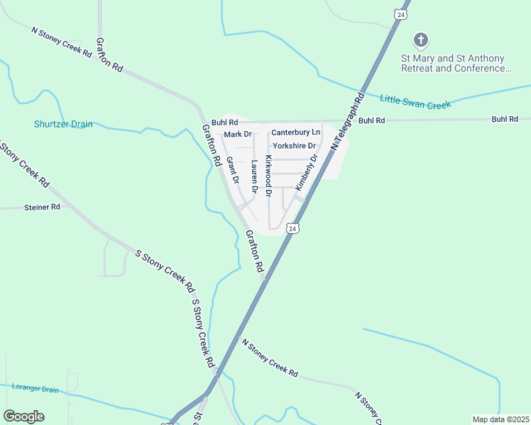 map of restaurants, bars, coffee shops, grocery stores, and more near 7731 Kirkwood in Monroe County