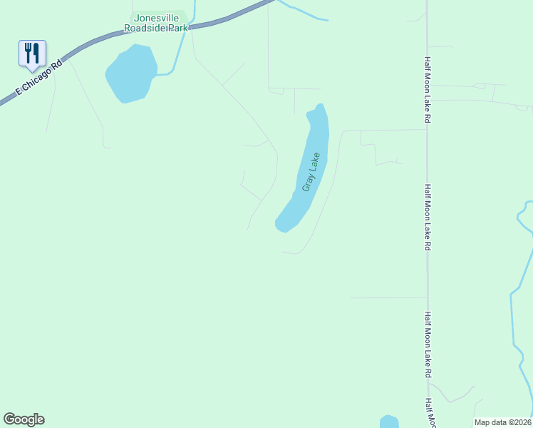 map of restaurants, bars, coffee shops, grocery stores, and more near 6151 Sweet Clover Hills Drive in Jonesville