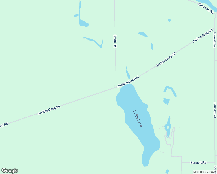 map of restaurants, bars, coffee shops, grocery stores, and more near 28942 Jacksonburg Road in Mendon