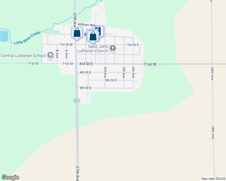 map of restaurants, bars, coffee shops, grocery stores, and more near 311 6th Avenue in Newhall
