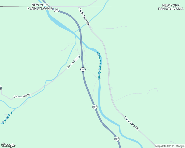 map of restaurants, bars, coffee shops, grocery stores, and more near Harding Road in Bradford County