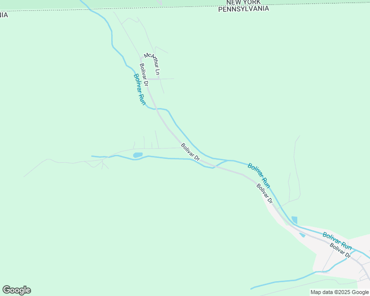 map of restaurants, bars, coffee shops, grocery stores, and more near 798 Bolivar Drive in Bradford