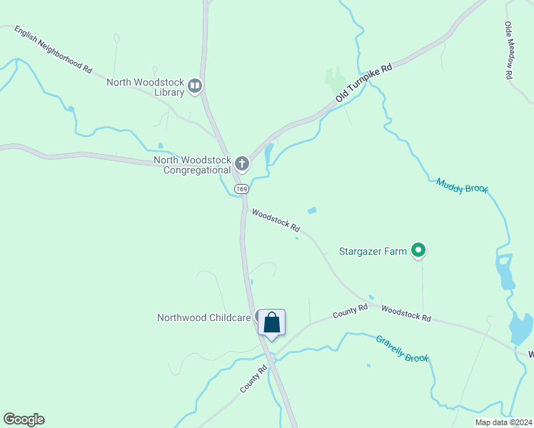 map of restaurants, bars, coffee shops, grocery stores, and more near 20 Woodstock Meadows in Woodstock