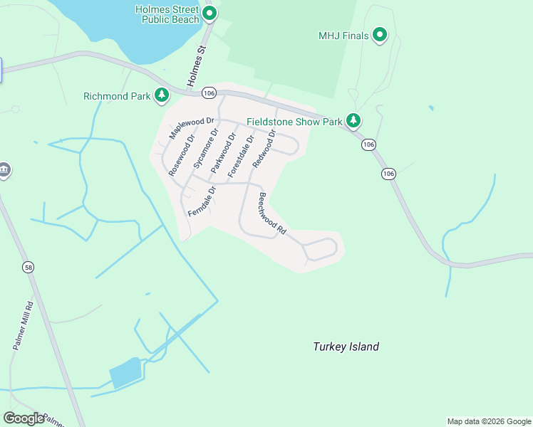 map of restaurants, bars, coffee shops, grocery stores, and more near 90 Redwood Drive in Halifax