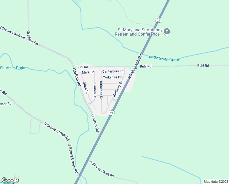 map of restaurants, bars, coffee shops, grocery stores, and more near 337 Kensington Drive in Monroe County