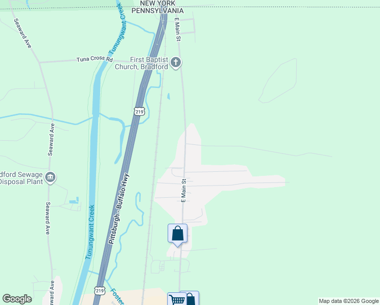 map of restaurants, bars, coffee shops, grocery stores, and more near 2-28 Best Avenue in Bradford