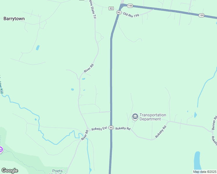 map of restaurants, bars, coffee shops, grocery stores, and more near 4143 New York 9G in Red Hook