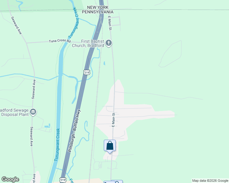map of restaurants, bars, coffee shops, grocery stores, and more near 2 Best Avenue in Bradford
