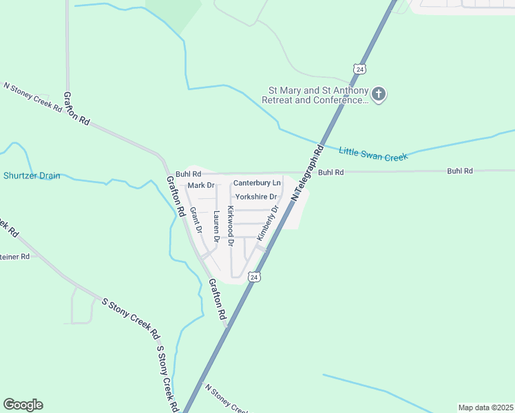 map of restaurants, bars, coffee shops, grocery stores, and more near 317 Kingsbrooke Drive in Monroe County
