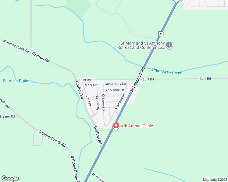 map of restaurants, bars, coffee shops, grocery stores, and more near 337 Kensington Drive in Monroe County