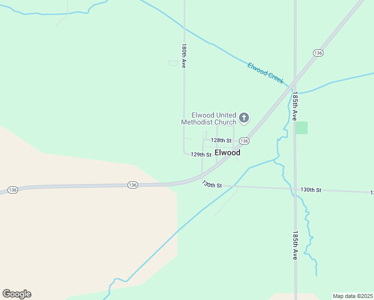 map of restaurants, bars, coffee shops, grocery stores, and more near 1291-1299 180th Avenue in Lost Nation