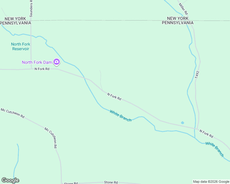 map of restaurants, bars, coffee shops, grocery stores, and more near 4734 North Fork Road in Westfield