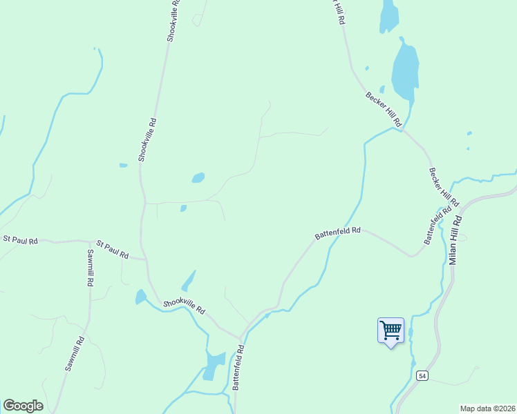 map of restaurants, bars, coffee shops, grocery stores, and more near 3 Webster Coon Road in Red Hook