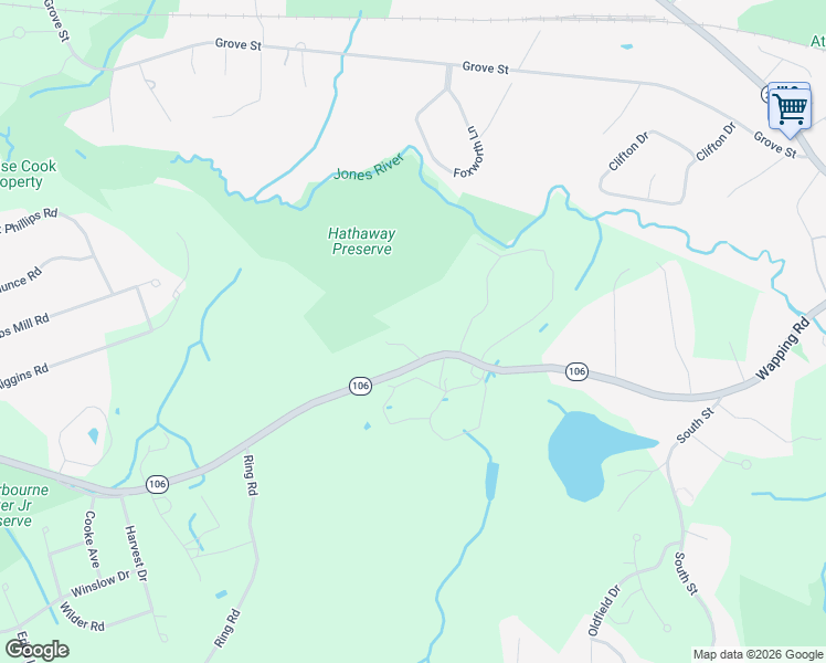 map of restaurants, bars, coffee shops, grocery stores, and more near 83 Wapping Road in Kingston