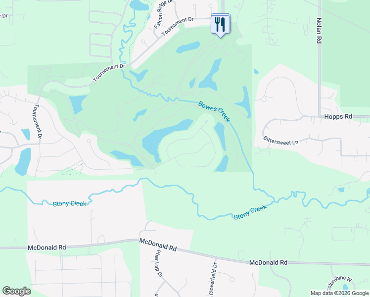 map of restaurants, bars, coffee shops, grocery stores, and more near 8N606 Pasec Place in Elgin