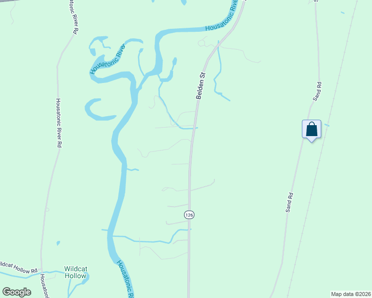 map of restaurants, bars, coffee shops, grocery stores, and more near 137 Belden Street in Canaan