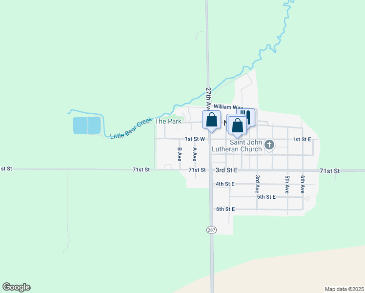 map of restaurants, bars, coffee shops, grocery stores, and more near 104 B Avenue in Newhall