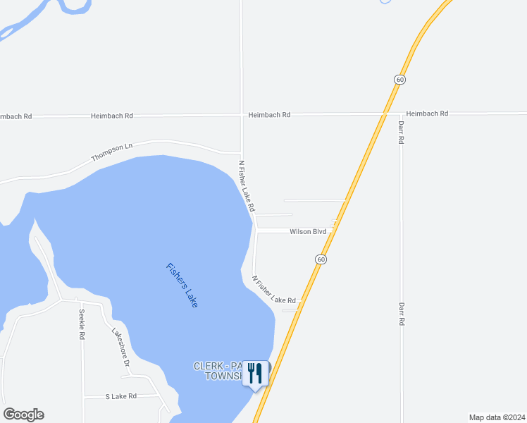 map of restaurants, bars, coffee shops, grocery stores, and more near 20070 Parkway Avenue in Three Rivers