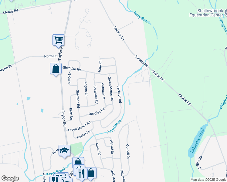 map of restaurants, bars, coffee shops, grocery stores, and more near 11 Morgan Place in Enfield