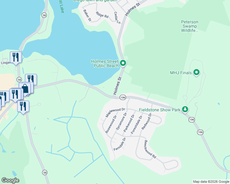 map of restaurants, bars, coffee shops, grocery stores, and more near 10 Holmes Street in Halifax