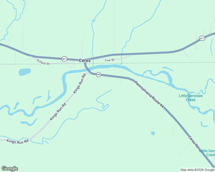 map of restaurants, bars, coffee shops, grocery stores, and more near 37 Ireland Lane in Shinglehouse
