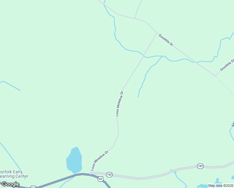 map of restaurants, bars, coffee shops, grocery stores, and more near 125 Loon Meadow Drive in Norfolk