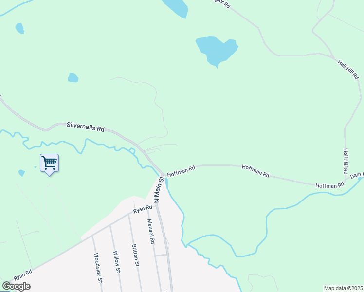 map of restaurants, bars, coffee shops, grocery stores, and more near 30 Silvernails Road in Pine Plains