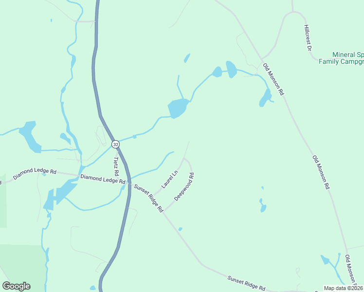 map of restaurants, bars, coffee shops, grocery stores, and more near 16 Laurel Lane in Stafford