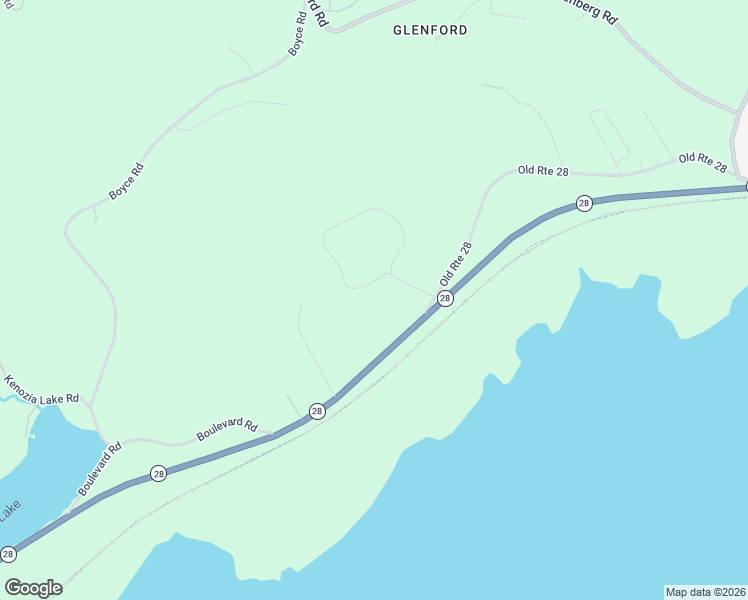 map of restaurants, bars, coffee shops, grocery stores, and more near 174 Bristol Hill Road in Glenford