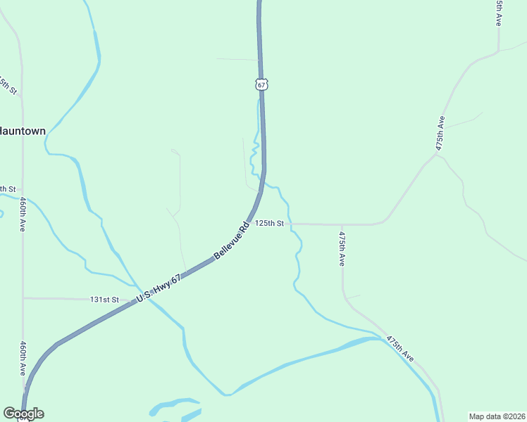 map of restaurants, bars, coffee shops, grocery stores, and more near 1241 U.S. 67 in Sabula
