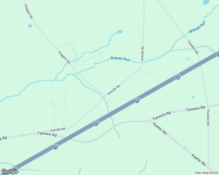 map of restaurants, bars, coffee shops, grocery stores, and more near 7700 Antolik Rd in Girard