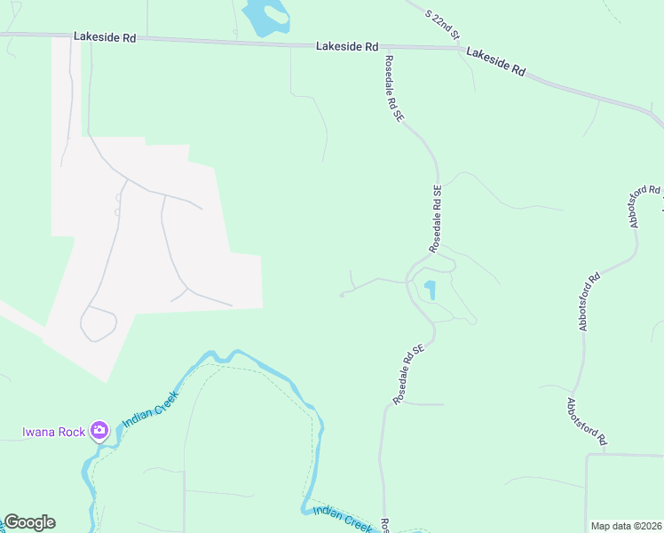 map of restaurants, bars, coffee shops, grocery stores, and more near 237 Rosedale Road Southeast in Cedar Rapids