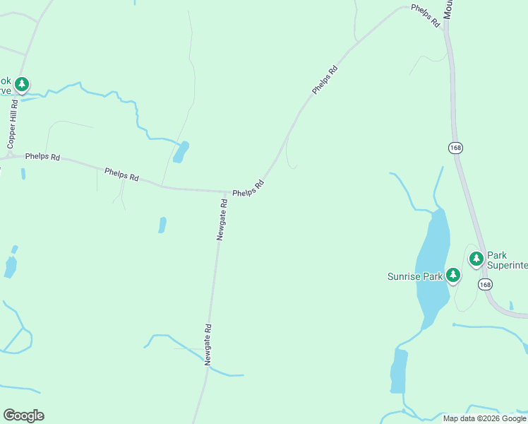 map of restaurants, bars, coffee shops, grocery stores, and more near 3279 Phelps Road in Suffield