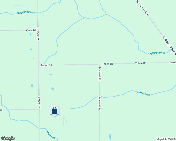 map of restaurants, bars, coffee shops, grocery stores, and more near 2611 Toben Road in Carleton