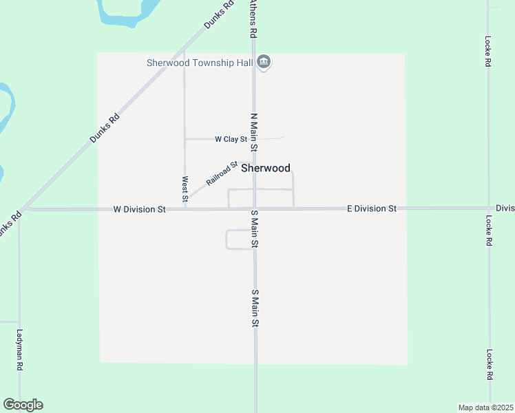 map of restaurants, bars, coffee shops, grocery stores, and more near 120 North Main Street in Sherwood