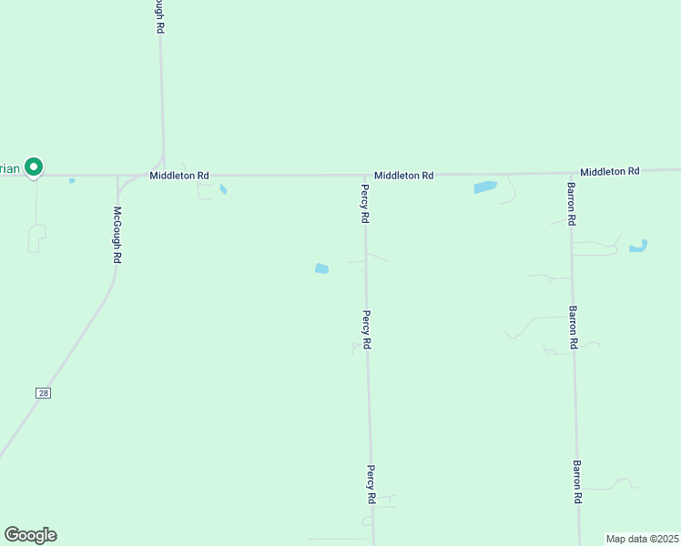 map of restaurants, bars, coffee shops, grocery stores, and more near 9N270 Percy Road in Maple Park