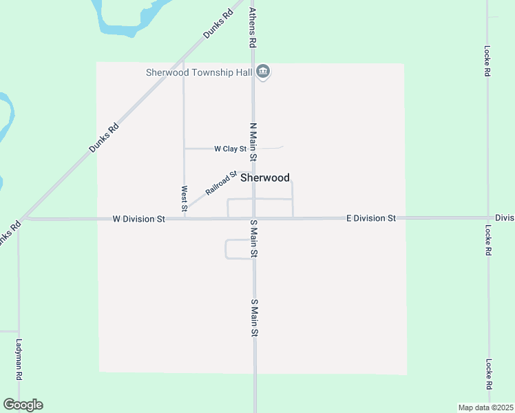 map of restaurants, bars, coffee shops, grocery stores, and more near 120 North Main Street in Sherwood