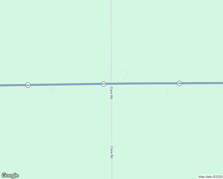 map of restaurants, bars, coffee shops, grocery stores, and more near 6104 Illinois 64 in Clare