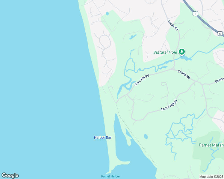 map of restaurants, bars, coffee shops, grocery stores, and more near 39 Corn Hill Road in Truro
